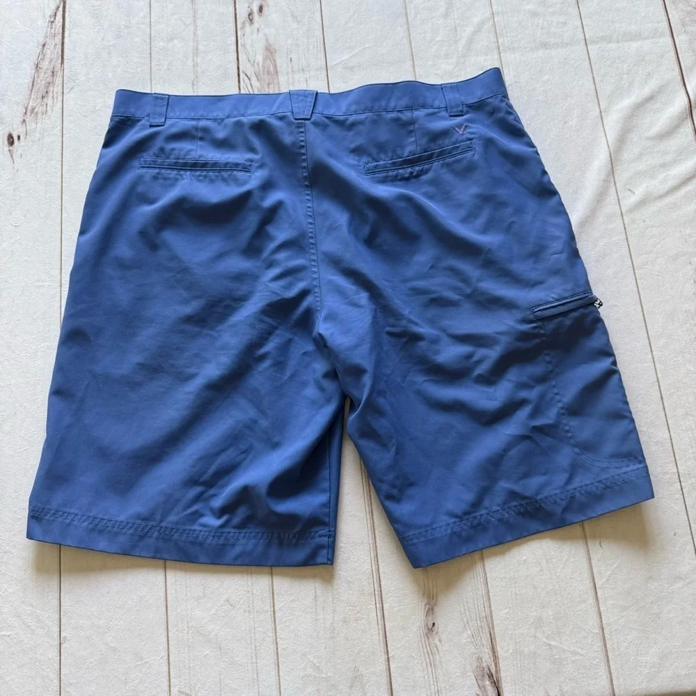 Callaway Men’s Blue Golf Cargo Shorts Size 40 Resortwear Vacation Casual Comfy - Picture 8 of 10